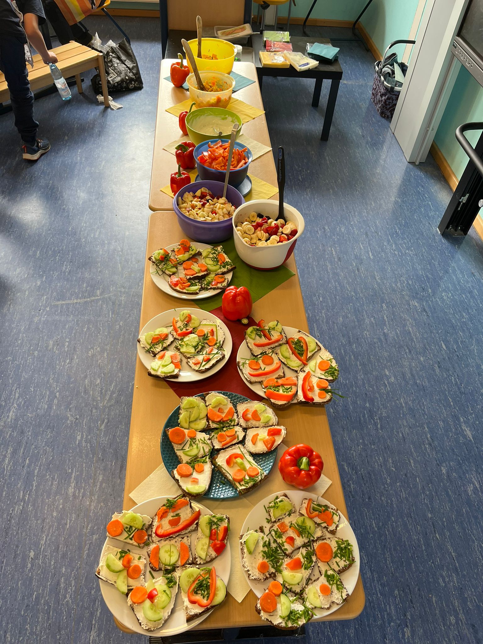 Gemeinsames Essen zum Jahresabschluss